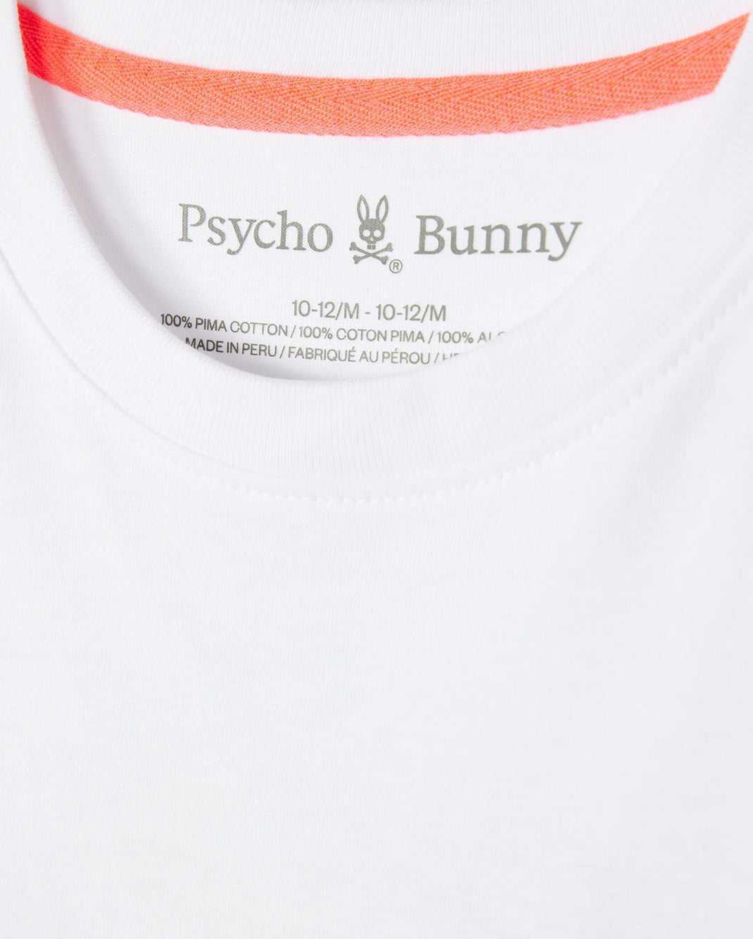 Polos Psycho Bunny Redland Graphic Tee Blanche Enfant | WWM-28571249